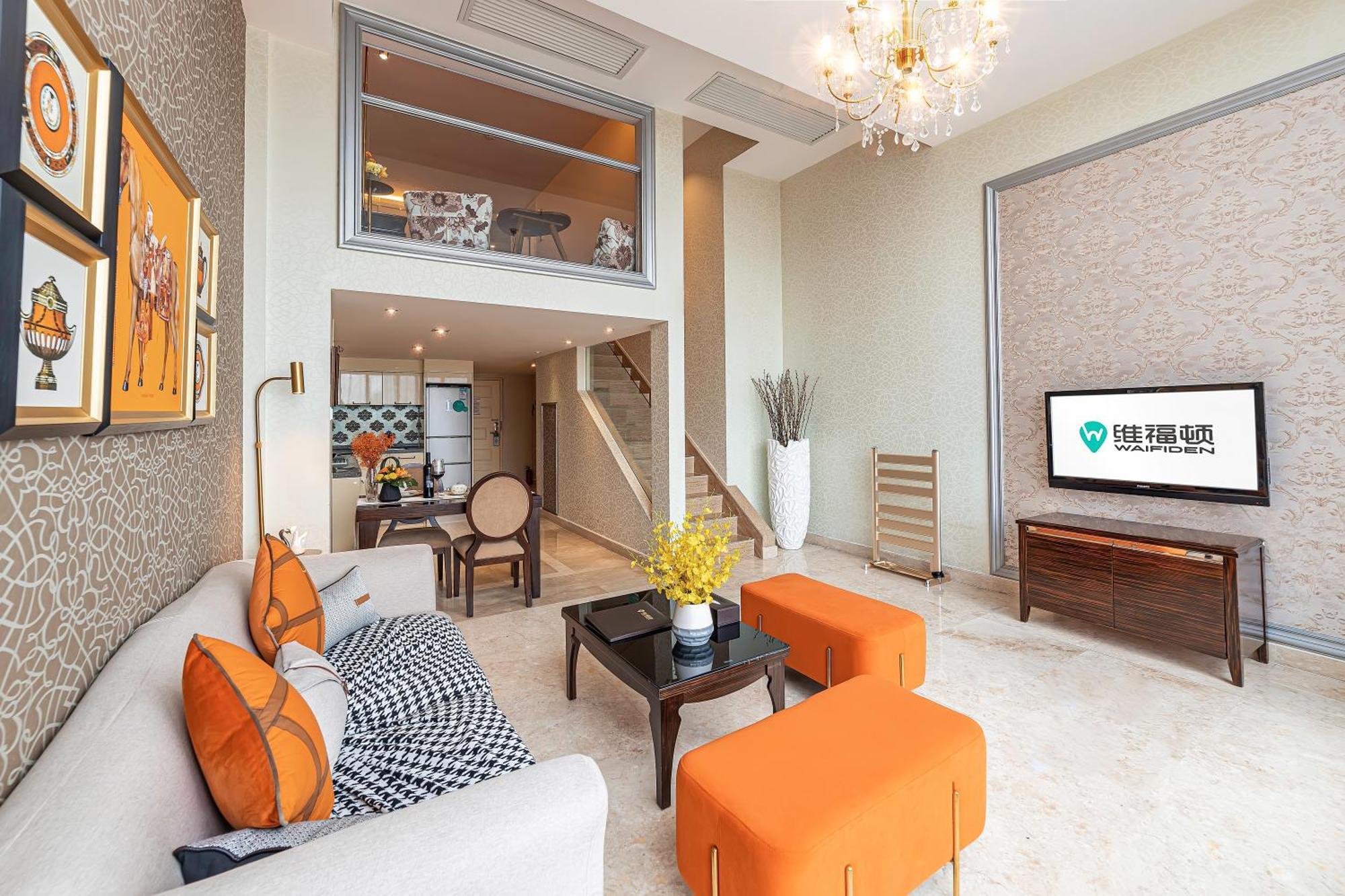 Waifiden Guangzhou Grand View Golden Palace Apartment - Free Shuttle Bus During The Canton Fair Kültér fotó
