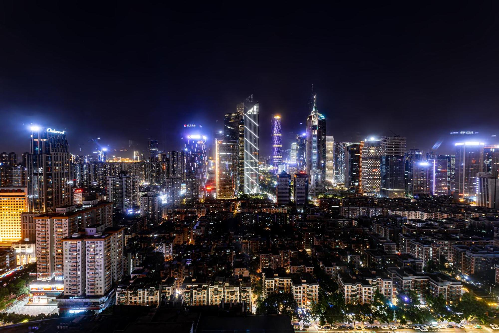 Waifiden Guangzhou Grand View Golden Palace Apartment - Free Shuttle Bus During The Canton Fair Kültér fotó