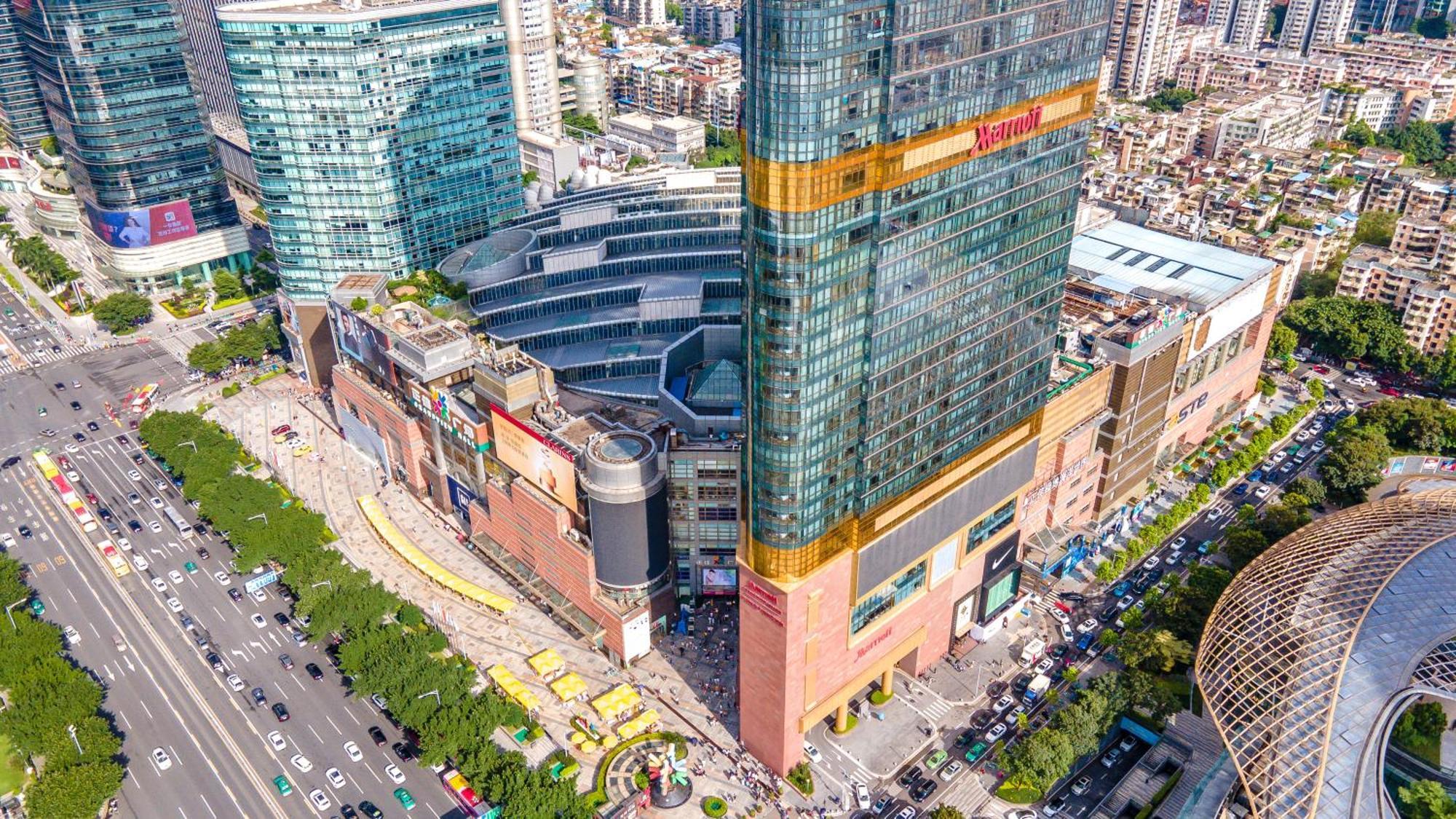 Waifiden Guangzhou Grand View Golden Palace Apartment - Free Shuttle Bus During The Canton Fair Kültér fotó