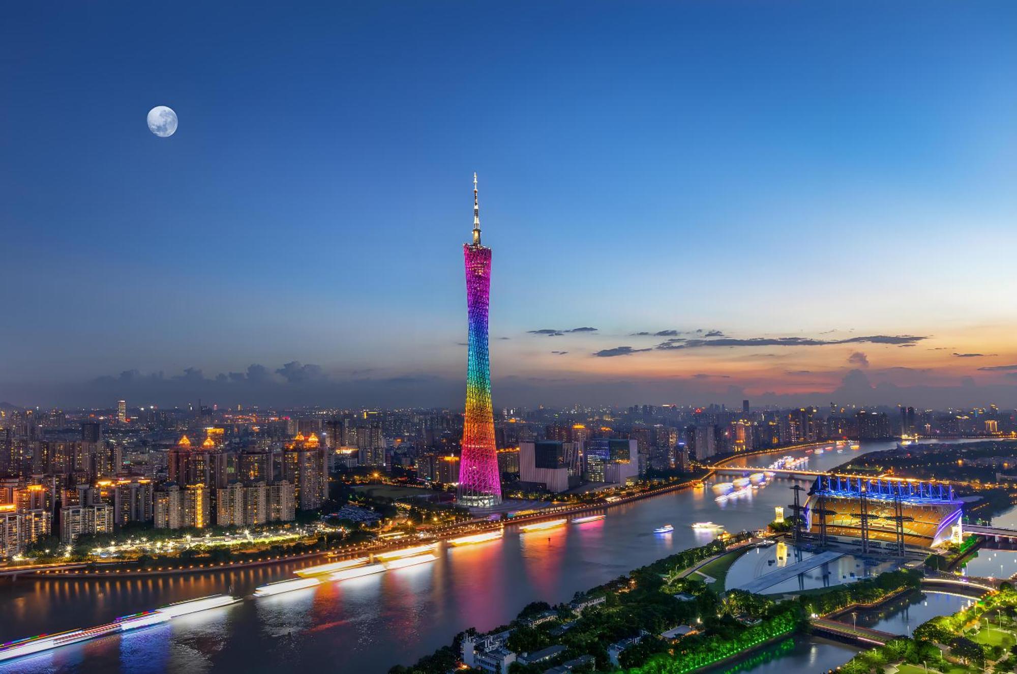Waifiden Guangzhou Grand View Golden Palace Apartment - Free Shuttle Bus During The Canton Fair Kültér fotó