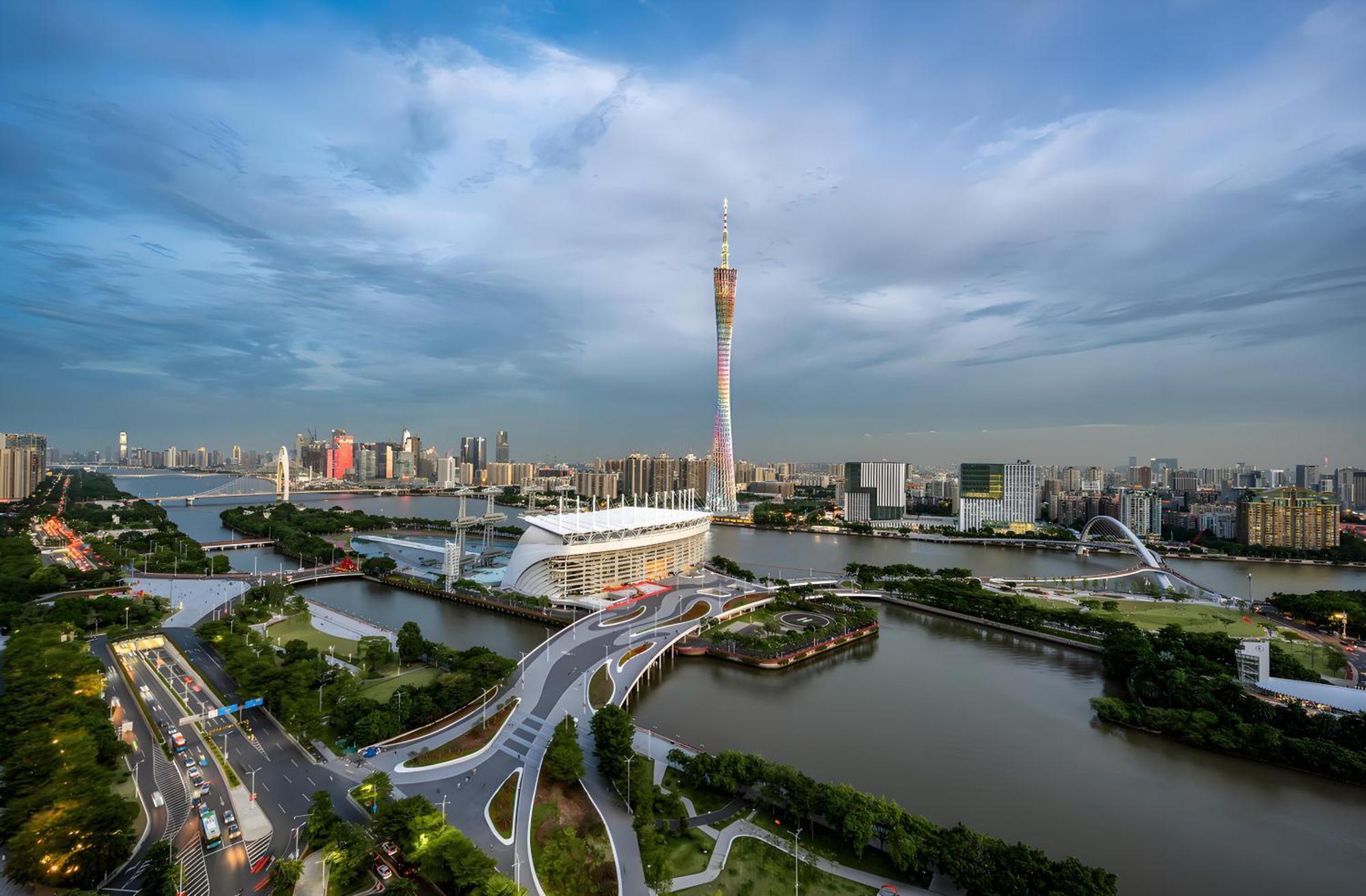 Waifiden Guangzhou Grand View Golden Palace Apartment - Free Shuttle Bus During The Canton Fair Kültér fotó