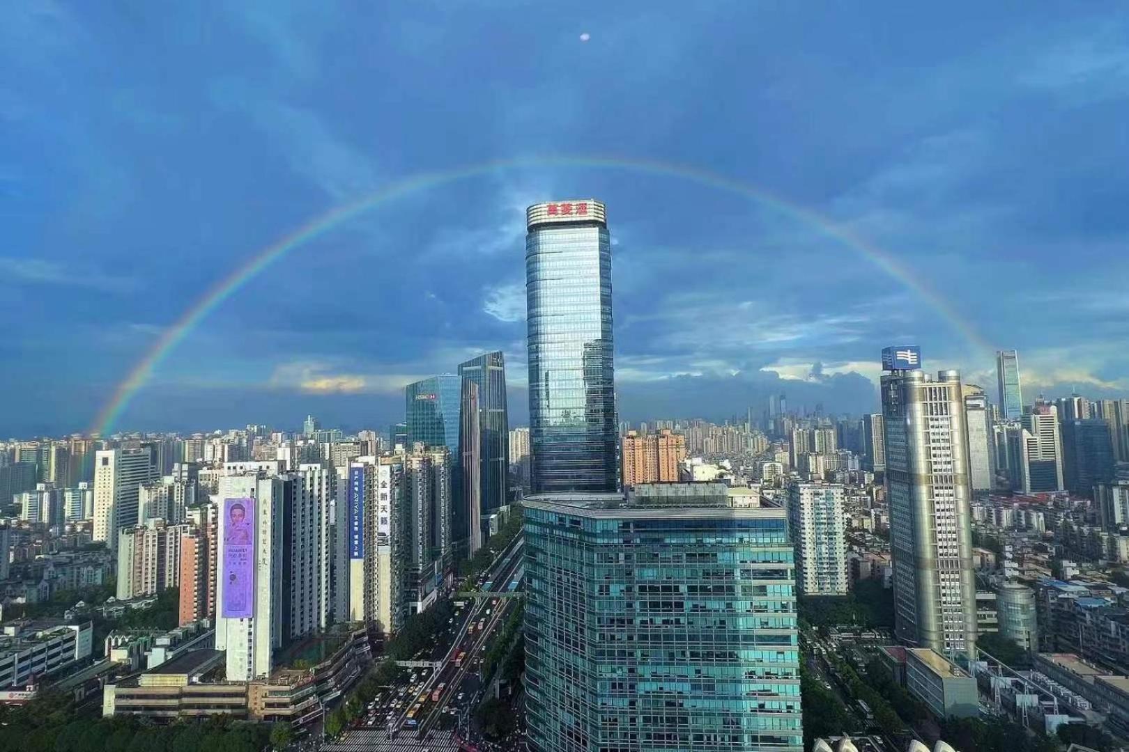 Waifiden Guangzhou Grand View Golden Palace Apartment - Free Shuttle Bus During The Canton Fair Kültér fotó